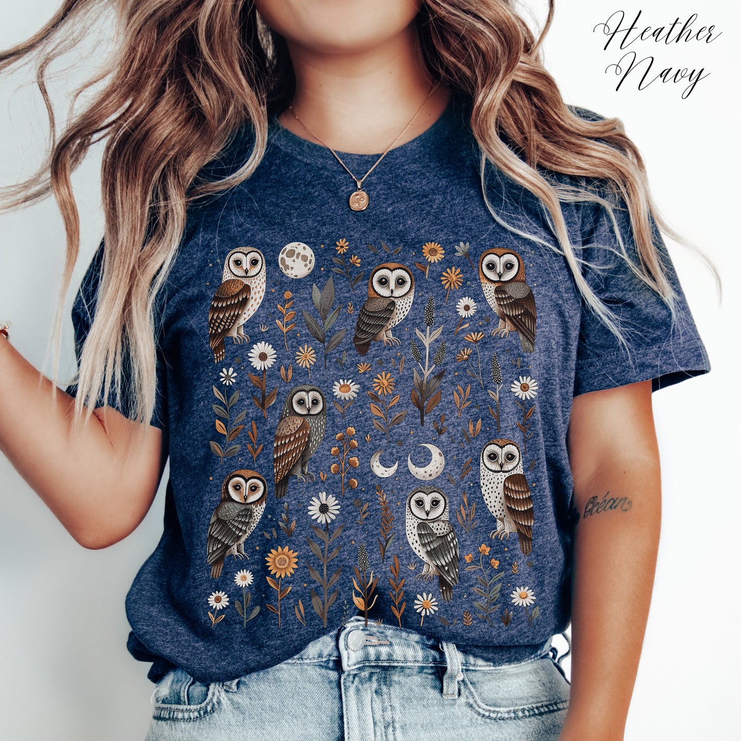 Goblincore Owl Shirt - Mystical Woodland Creature Graphic Tee