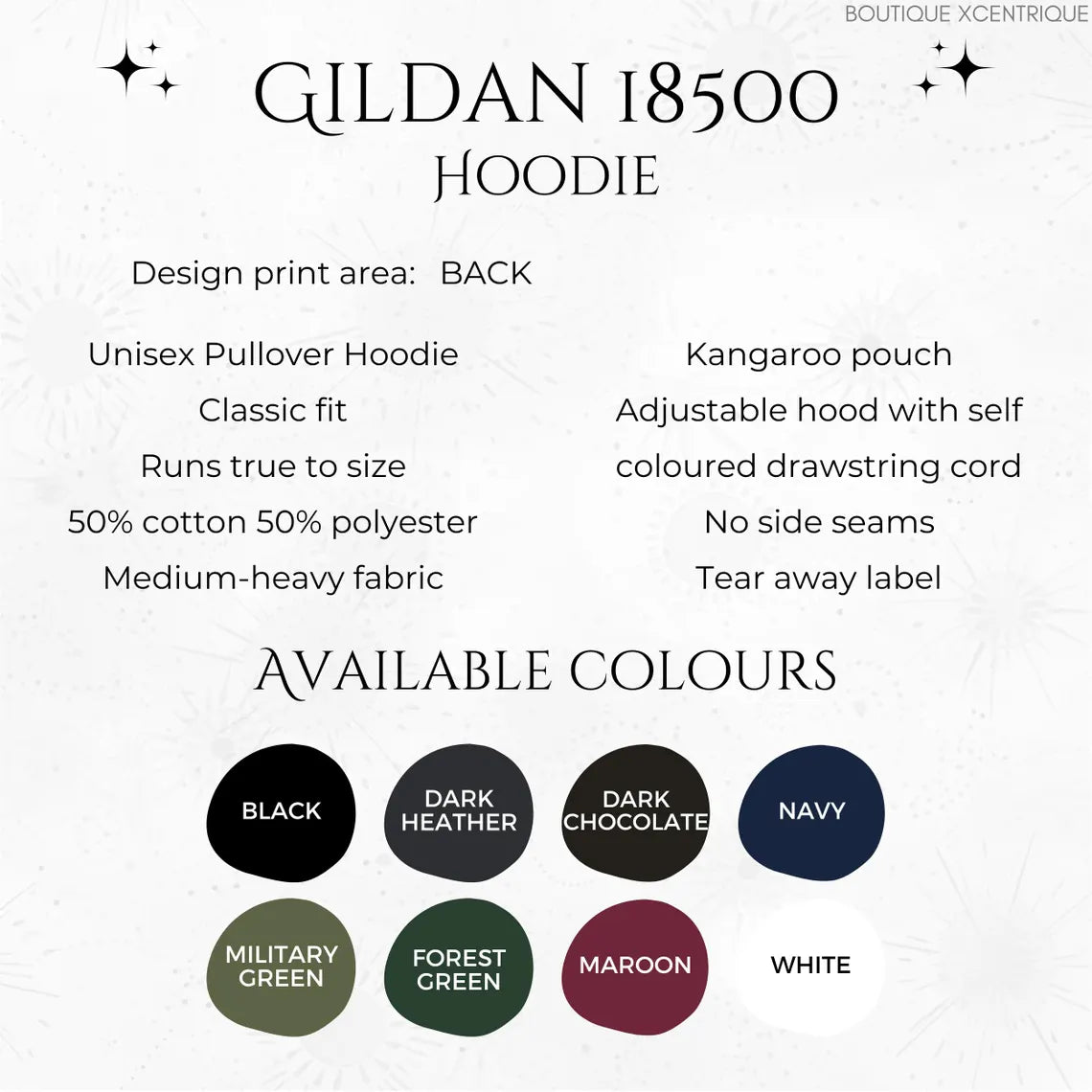 Celestial Boho Cat Hoodie - Mystical Cat Lover Sweatshirt